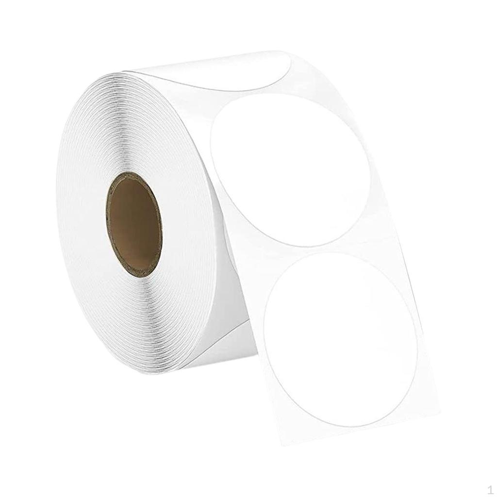 Colorful Round Sticker Labels for Office And Kitchen Organization