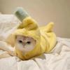 Cat Banana Costume Banana Shaped Outfit Dress Up Outfit For Small Medium Breed Pet Dogs Cat Halloween Christmas Spring Fall