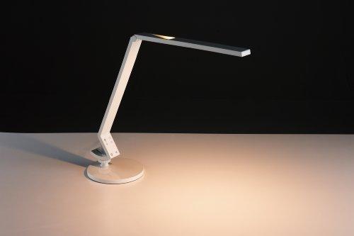 Koizumi Furniture KOIZUMI (Study Desk) Desk Light, LED Light, Illuminator, LED Stand Light, White, PCL-011WH