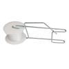 20PCS Galvanized Steel Wire Tomato Roller Hooks PP Rope Easy To Use Tomato Support Hooks Adjustable 15m /49.2ft Length