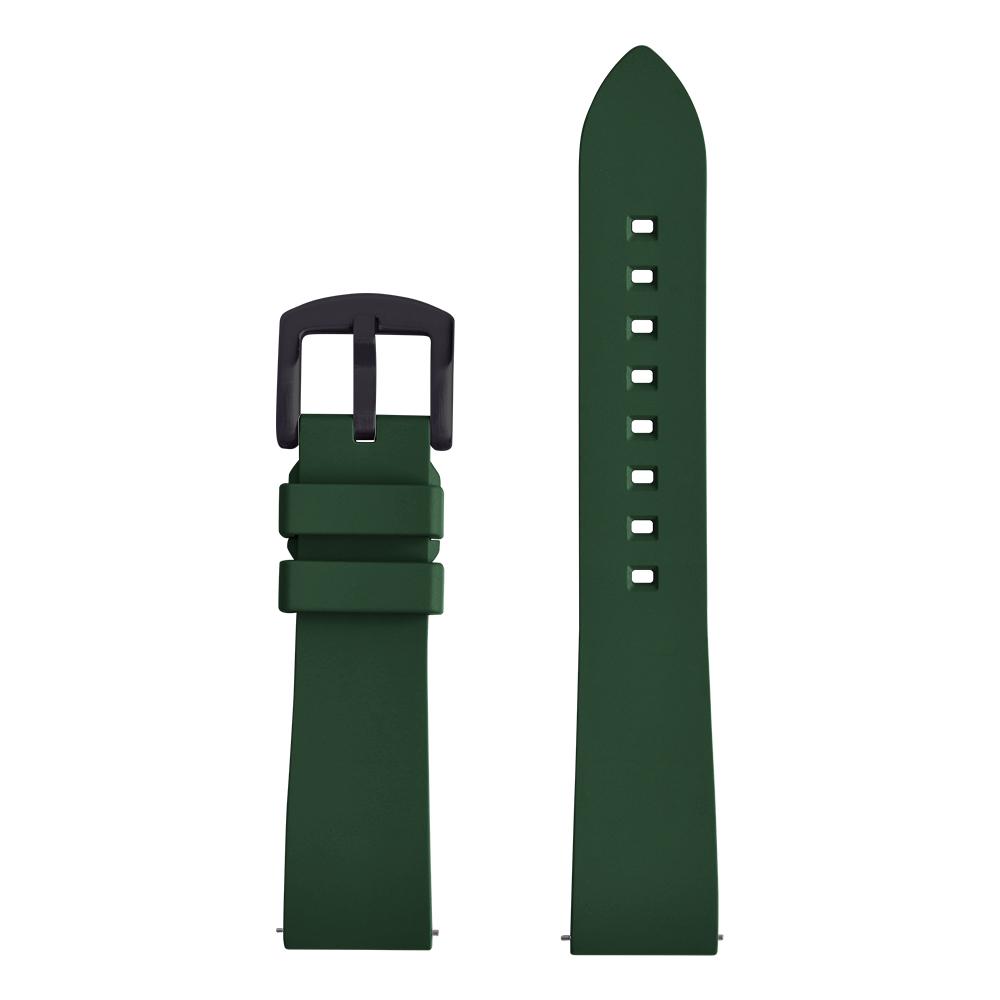 Klassisches FKM-Gummi-Uhrenarmband 18mm 19mm 20mm 21mm 22mm 23mm 24mm Schnellverschluss Wasserdicht Tauchen Fluorkautschuk-Uhrenarmband