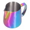 Milk Frothing Pitcher 304 Stainless Steel Milk Jugs Coffee Frothing Pitchers Latte Art Jug for Making Coffee400ml