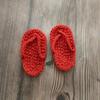 Lovely BabeBorn Accesorios Picture Outfits Crochet Flip-flops Multicolors Boy / Girl Costume Flip-flops Set 0-2 Month