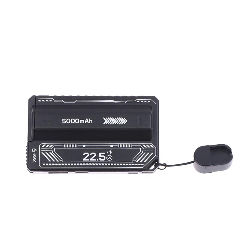 21700 Universal Battery Charger Case 20W Type-C Battery Holder Fast Charging Built-In Cable Detachable Diy Power Bank Box