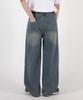 UMM One-Pleat Point Wide Half-Waist Denim Pants 4 Colors