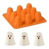 Ghost Chocolate Candy Molds Reusable Halloween Silicone Moulds Wear Resist Holiday Kitchen Tools for Jelly Chocolate Candy Gummy