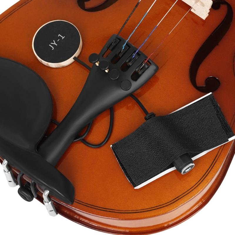 Guitar Sound Pickup, Piezo Contact Microphone Pickup Transducer Cable Sticker Guitar Ukuleles Instruments Accessory