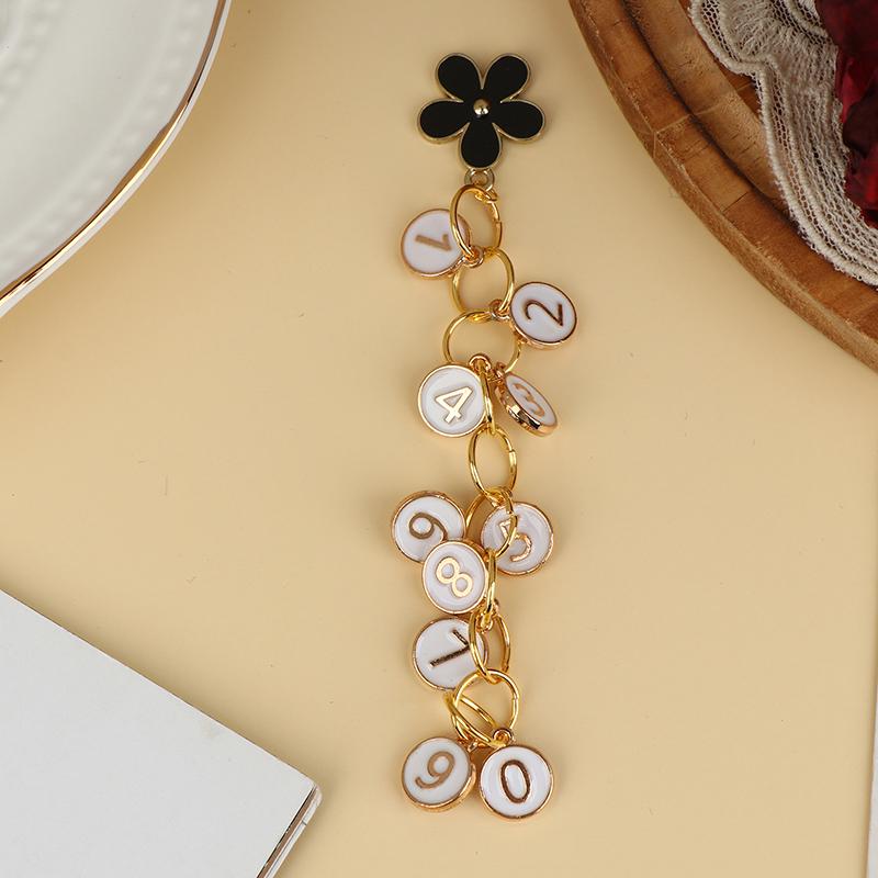 Number Stitch Markers Bead Chain Multifunction Crochet Digital Crochet Markers Knitting Markers DIY Sewing Accessories