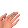 Bowknot Heart Rhinestone Stud Earrings - Elegant Summer Design for Women