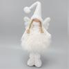 Illuminated Fabric Angel Statue Festival Tabletop Ornament Perfect For Christmas Weddings And Special Celebration