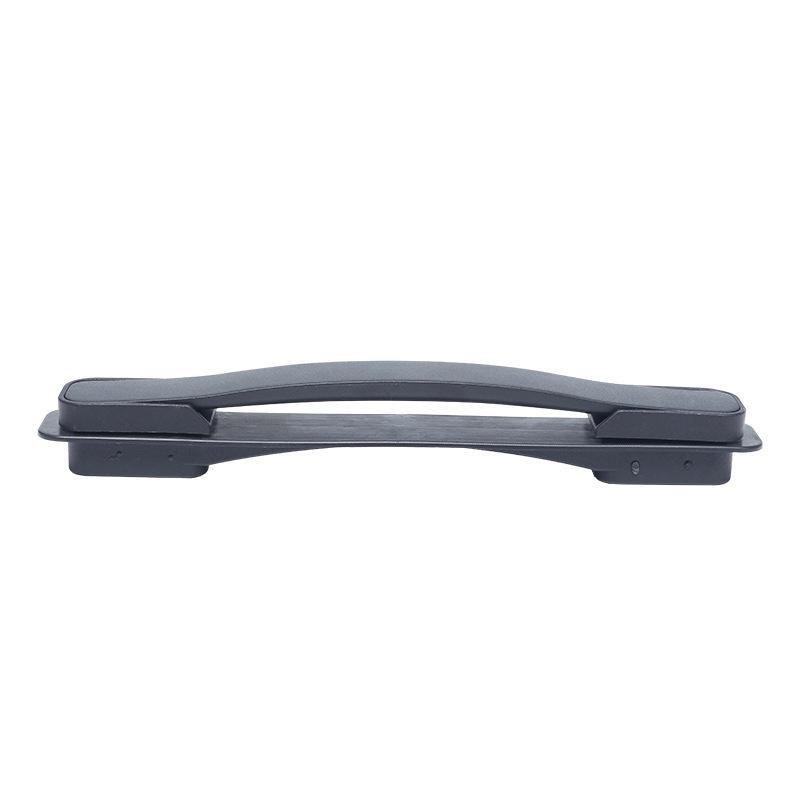 Heavy Duty Black Plastic Suitcase Handle 1 Set Durable Replaceable Grip for Travel Luggage Repair Daily Use