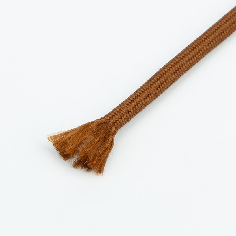 5mm Thick Colored Round Polyester Core Rope - Wear-Resistant for Binding, DIY Weaving, Clothing Waistbands, Hats, or Pants.