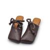 New Style Luxury Square Toe Flats Slippers Women Designer Mules Shoes Fashion Casual Sandals Summer Slingback Flip Flops Sandals