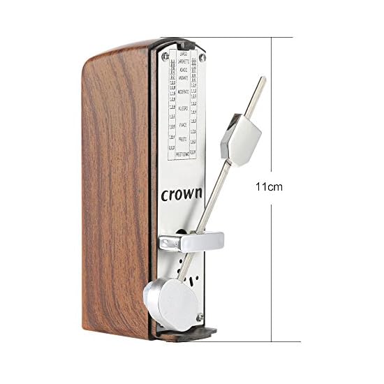 Btuty Portable Mini Mechanical Metronome Universal Metronome for Piano, Guitar, Violin, Ukulele, and