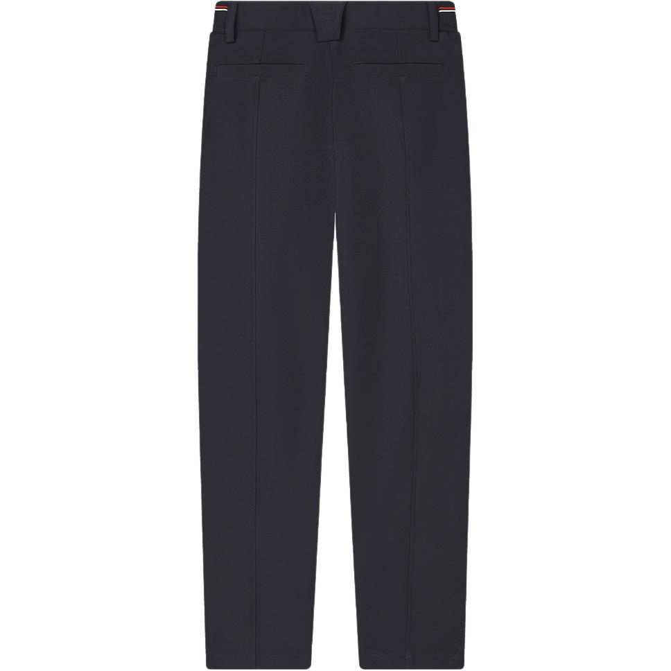 FILA Official Mens Woven Trousers 2023 Winter New Fashion Simple Basic Casual Pants Men bottoms Legendary-Blue F11M349806F-NV