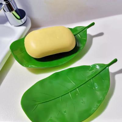 1PC Creative Alien Leaf Soap Box, High End Soap Box for Home Use, Ornament,New Home Gifts