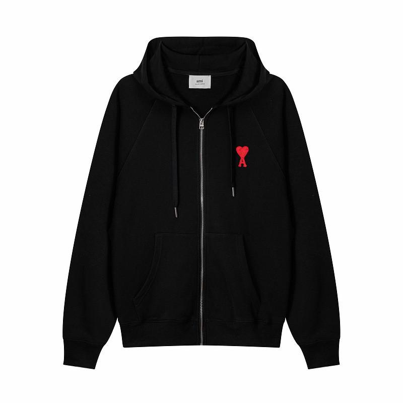 Unisex Hooded Zip-Up Sweatshirt Long Sleeve Casual Oversized Cotton Pullover Teens Adults