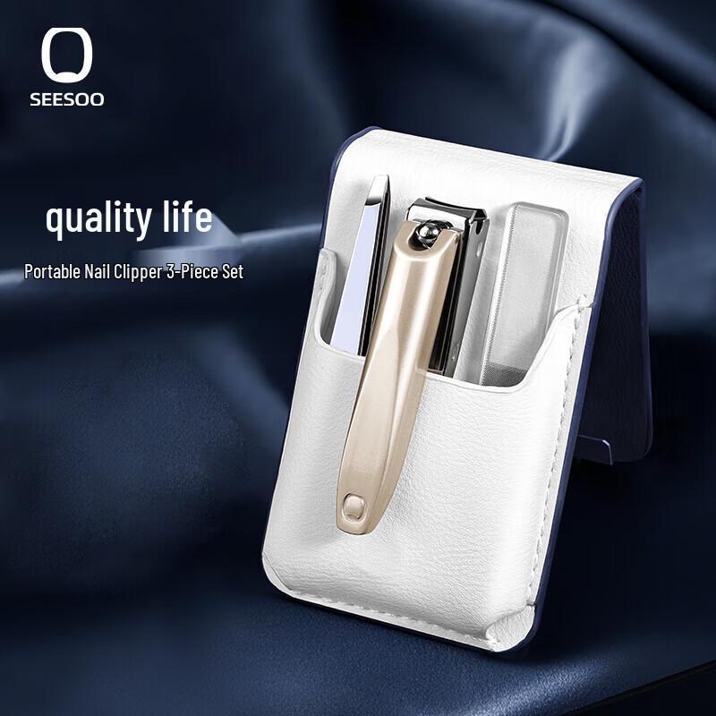 Qisu Elite Traveler 3-Piece Nail Care Set