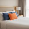 2Pcs Microfiber Solid Color Children's Pillowcases High-density Skin-friendly Sleeping Pillow Cover Soft Breathable