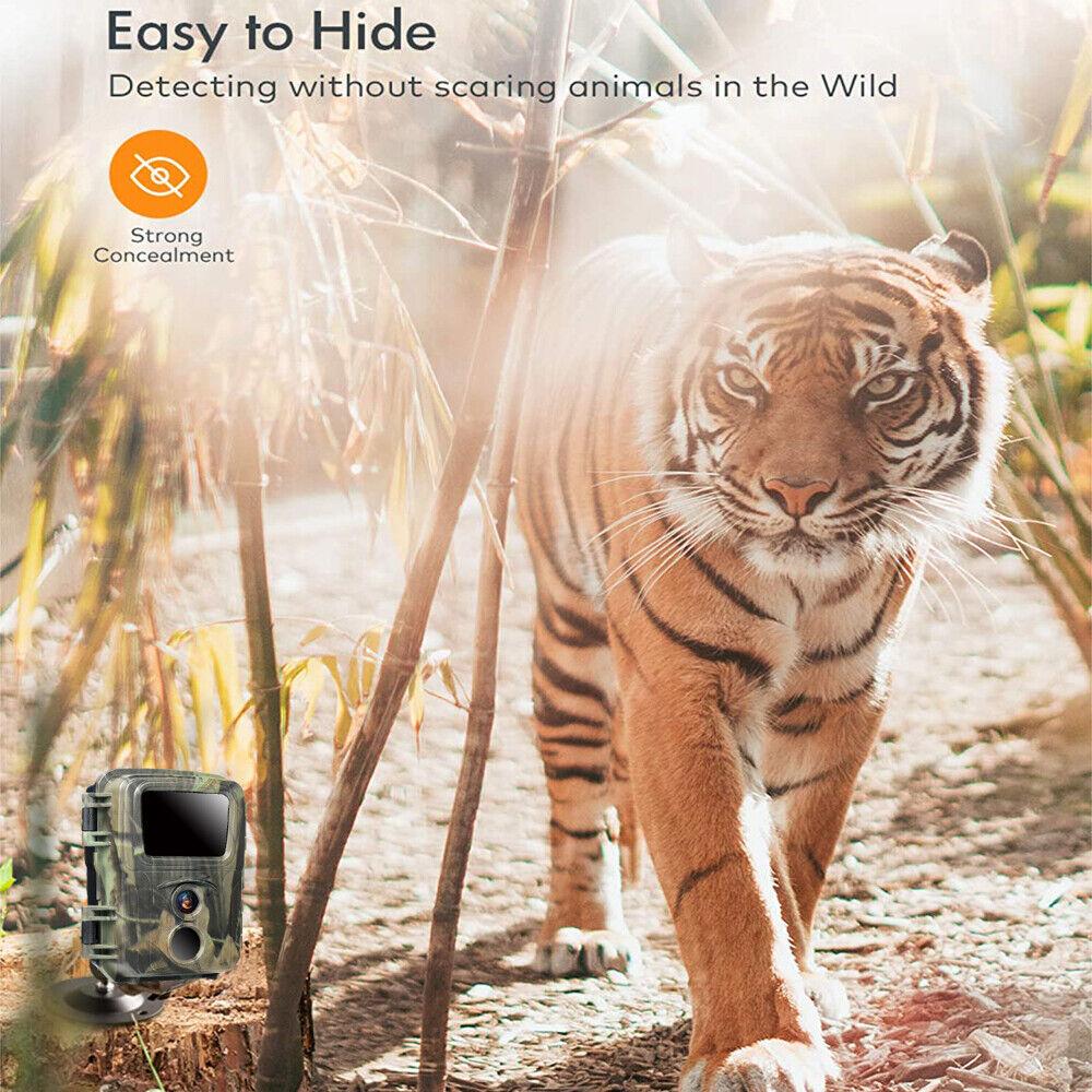 Outdoor Mini Trail Hunting Camera 20mp 1080p Wildlife 850nm Night Vision Cameras Wild Hunter Cam Mini600 Po Trap Surveillance