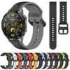 22mm 20mm Silicone Strap For HUAWEI WATCH GT 4 Pro 46mm Band GT 3 SE 2 42mm HONOR Magic Watch 4 GS 3 Pro ES Replacement Bracelet