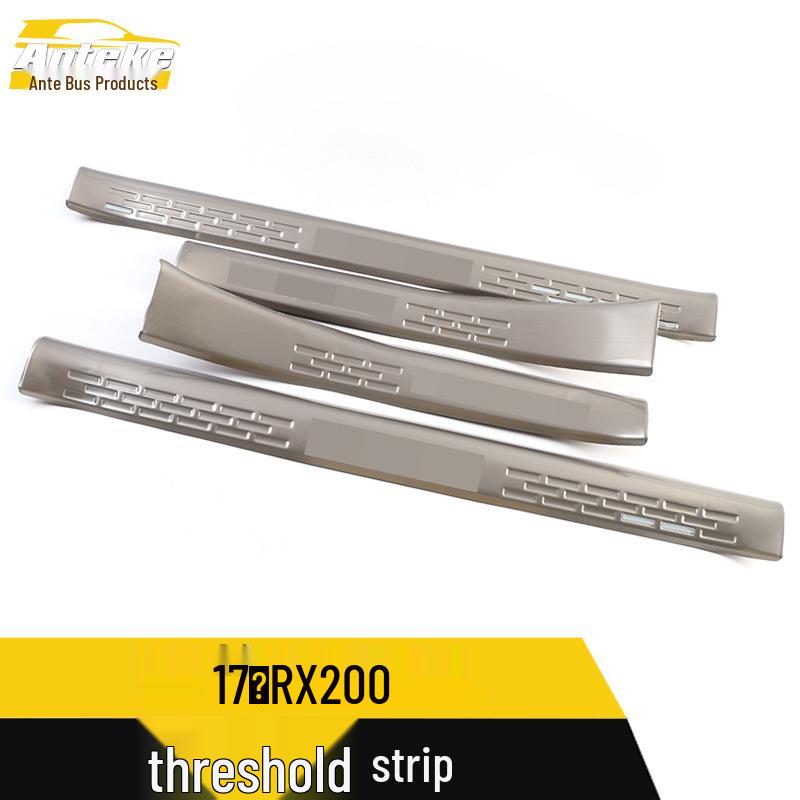 Lexus 2017 RX200 Stainless Steel Door Sill Trim Sticker