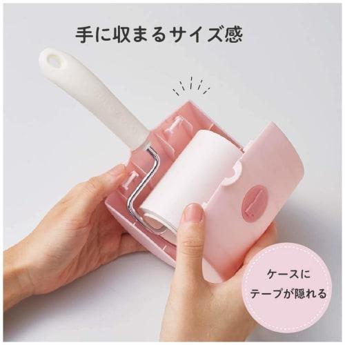 Nitoms Korokoro Spare Tape, Mini, for Clothes, Pollen Removal, Dust Removal, Gentle on Fabric, 80mm Wide, 90 Wraps, 2 Rolls (C0250)