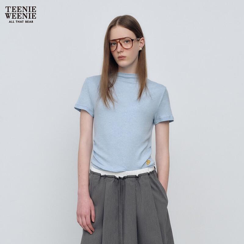 Teenie Weenie Women's 2026 Spring Cartoon Bear T-Shirt