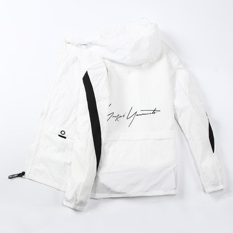 Солнцезащитная одежда Тенденция Дышащая мужская куртка Красивая свободная повседневная — фото 8