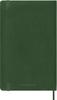 Moleskine 2026 Weekly January Large Size W x 21cm Soft Myrtle DSK1512WN3Y26 Planner, 12-Month Diary, Start, (13cm H), Cover, Green,