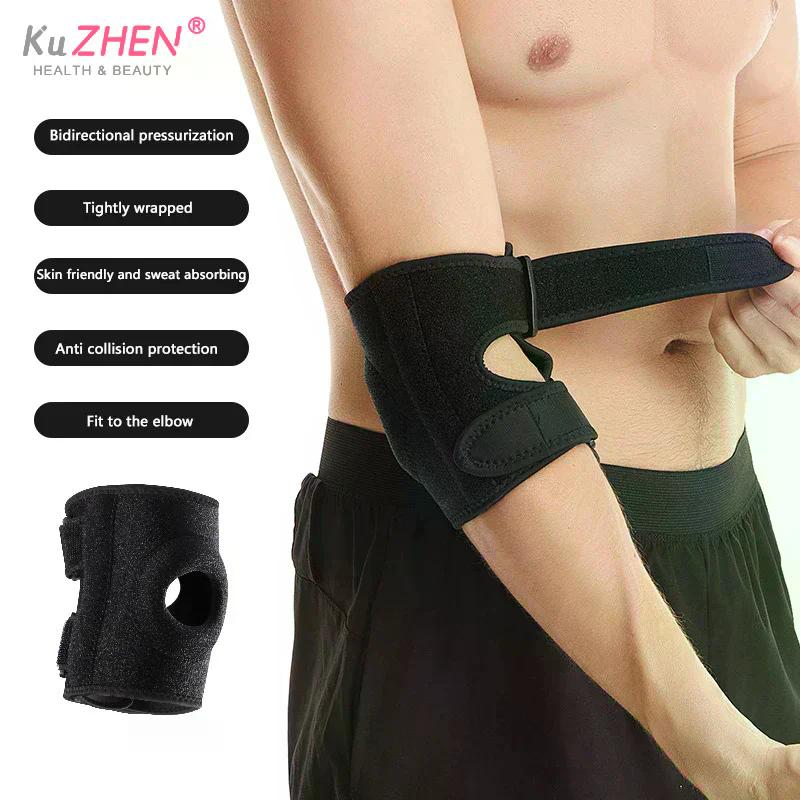 1 Stück Verstellbare Ellbogenstütze Bandage Tendinitis Frauen Männer Tennis Schoner Ellbogen Schmerzlinderung Bandage Ellbogenschiene Stabilisator