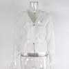 Women's Solid Color Bow Knit Cardigan - Autumn/Winter Sweater