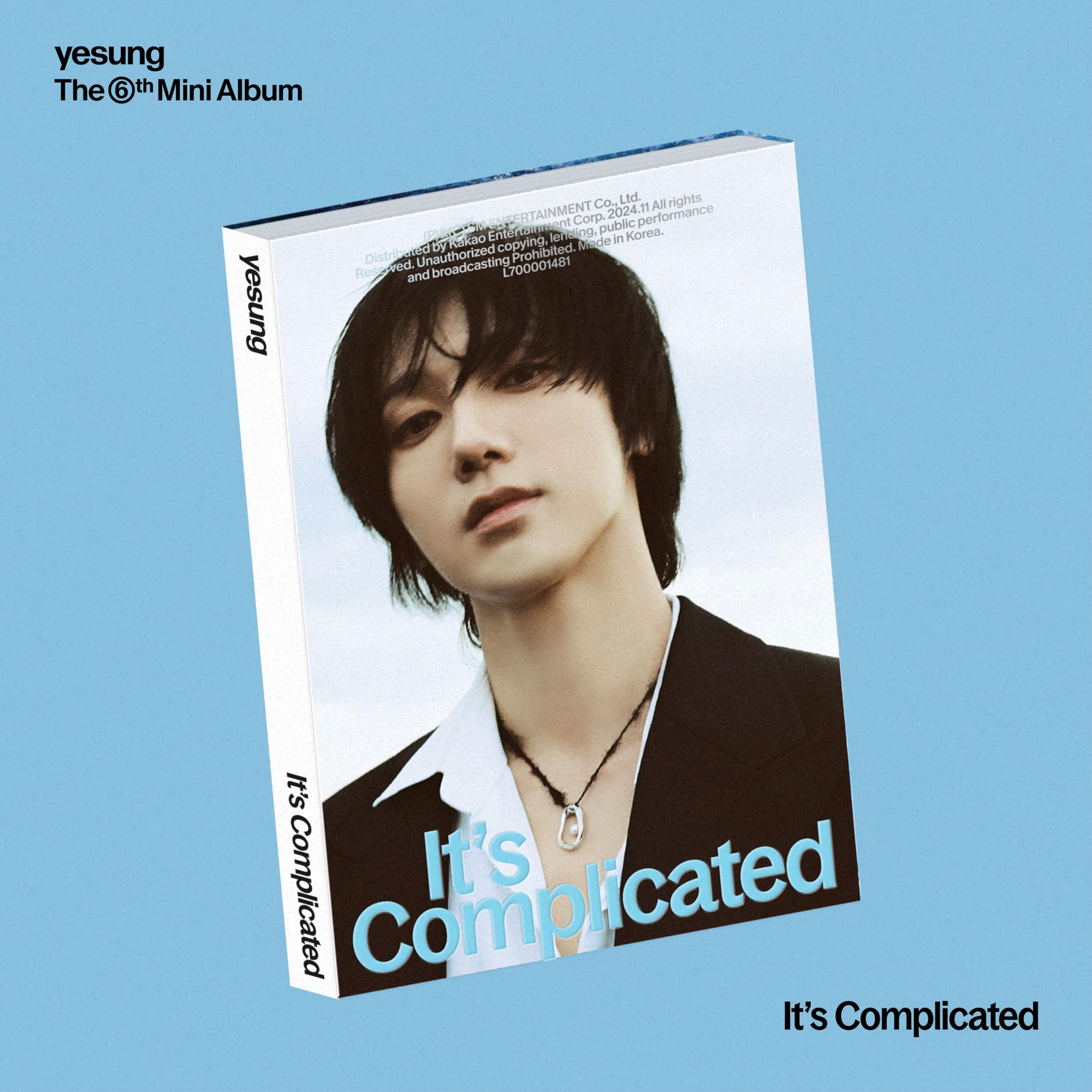 

YESUNG The 6th Mini Complicated [It s (Feelings Ver.)] (Korean version)
