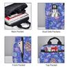 Full Print Rainbow Sorbet Backpack for Boy/Girls Best Gifts 2D Flat Cartoon SchoolBag for Children Bags