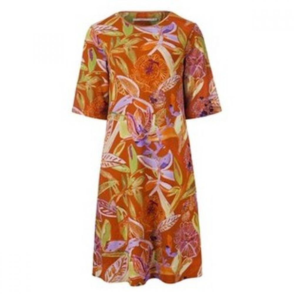 Oilily Dress Pattern  Ow8saop008 orange (242c)/m(66)