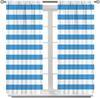 Red White Striped Curtains Vertical Stripe Geometric Modern Chic Style Curtain Bedroom Living Farmhouse Made Of Polyester Window Treatment