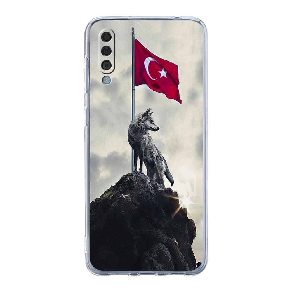 Phone Case For Samsung A16 A14 A12 A22 A32 5G A34 A42 A52 A54 A50 A70 A72 A40 A20E A10S A20S A04S A06 Cover Turkey Turkish Flag