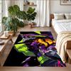 Crystal Velvet Rug Soft Non Slip Indoor Floor Mat Home DecorNeon Genesis Evangelion
