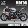 1/12 BMW S1000RR 2021 Die Cast Motorcycle Model Toy Vehicle Collection Autobike Shork-Absorber Off Road Autocycle Toys Car