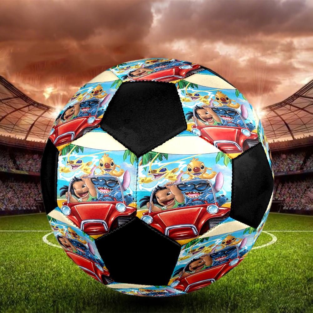 Stitch Theme Size 5 Soccer Ball, Suitable for Both Indoor and Outdoor Matches, a Gift Suitable for Everyone.