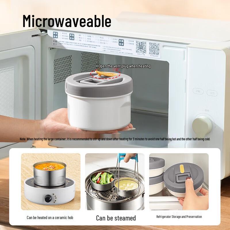 TAFUCO Izolowany Lunchbox ze Stali Nierdzewnej