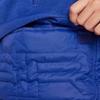 Nike Solid Color Logo Hooded Long Sleeve Jacket Kids jackets Blue DV3066-455