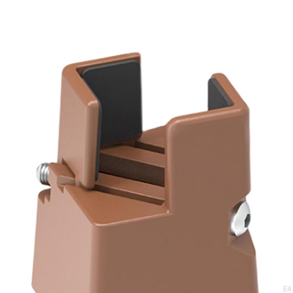 Adjustable Bed Furniture with Screw Clamp ,Bottom To Protect Floors from Scratches Accessory