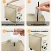 40cm Folding Laundry Basket Large Capacity Storage Box With Roller For Clothes Fitness Equipment Snack Toys Office Organizer Box