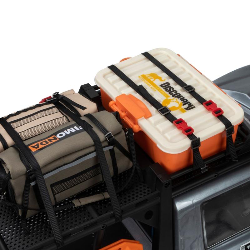 5PCS R/C Crawler Luggage Rope Roofrack Ropes Upgrade Accessories Remote Control Vehicle Part for 1/10 Crawler Car SCX10