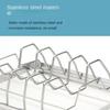 Portable Rib Rack Folding Steak Rack Easy to Use Turkey Roasting Rack  BBQ