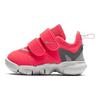 Nike Free RN 5.0 Laserowy Karmazyn Okrągły Czubek Rzep Trwałe Oddychające Niskie Buty do Chodzenia Buty Dziecięce Ciemnoróżowe AR4146-610