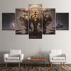 Canvas Painting Born under the sign of Libra 5 Pieces Wall Art Painting Modular Wallpapers Poster Print  Home Decor