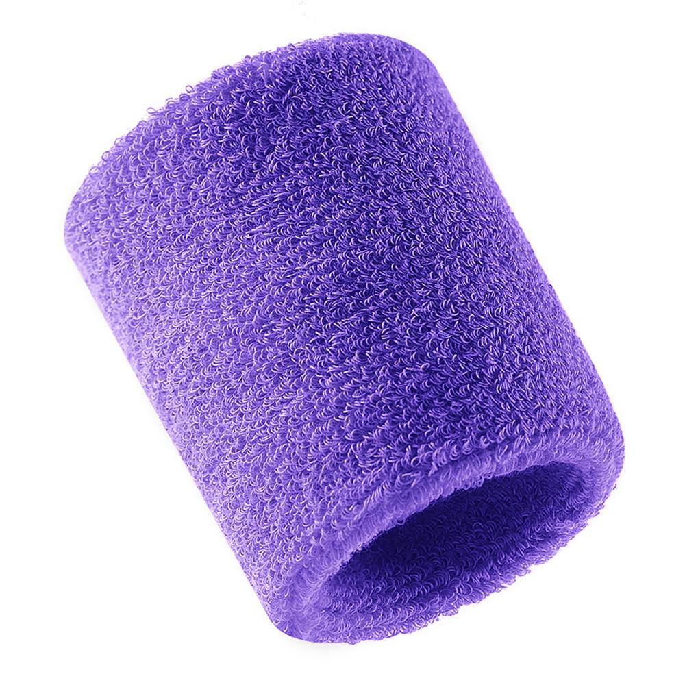 

AB135 Breathable Wristband Athletic Exercise Wrist Sweatband for Running Fitness Purple