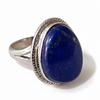 Lapis Lazuli Ring, Gemstone Ring, 925 Solid Sterling Silver, Handmade Jewelry, Boho Ring, Womens Gift for Her, Designer Ring
